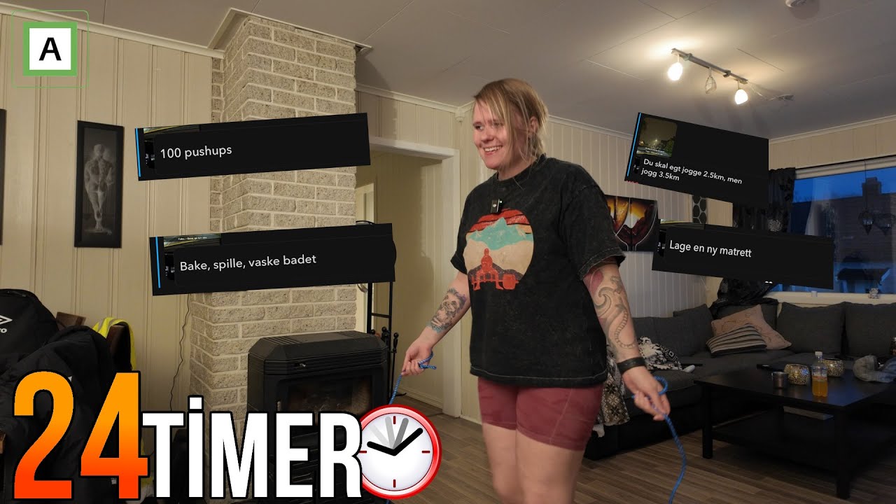 DERE BESTEMMER 24 TING JEG SKAL GJØRE I 24 TIMER!