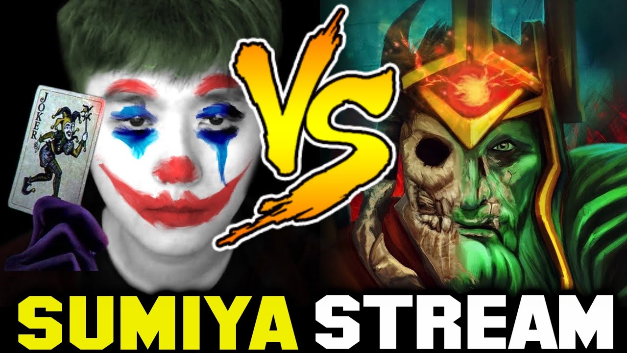 Clown Invoker vs Instant Kill Wraith King | Sumiya Invoker Stream Moments 4442