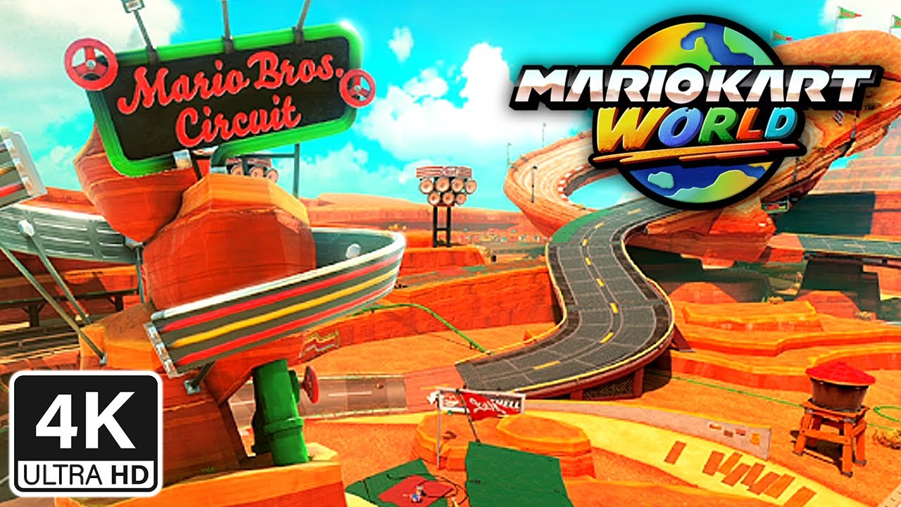 Mario Kart World · Mario Bros. Circuit (HDR 4K60FPS)
