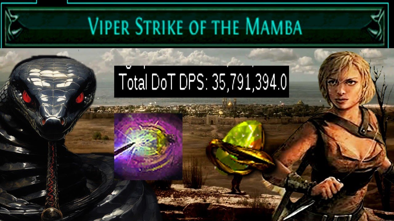 Viper Strike of the Mamba Pathfinder Build Guide BEST TRUE MELEE BUILD PoE 3.25 Settlers of Kalguur