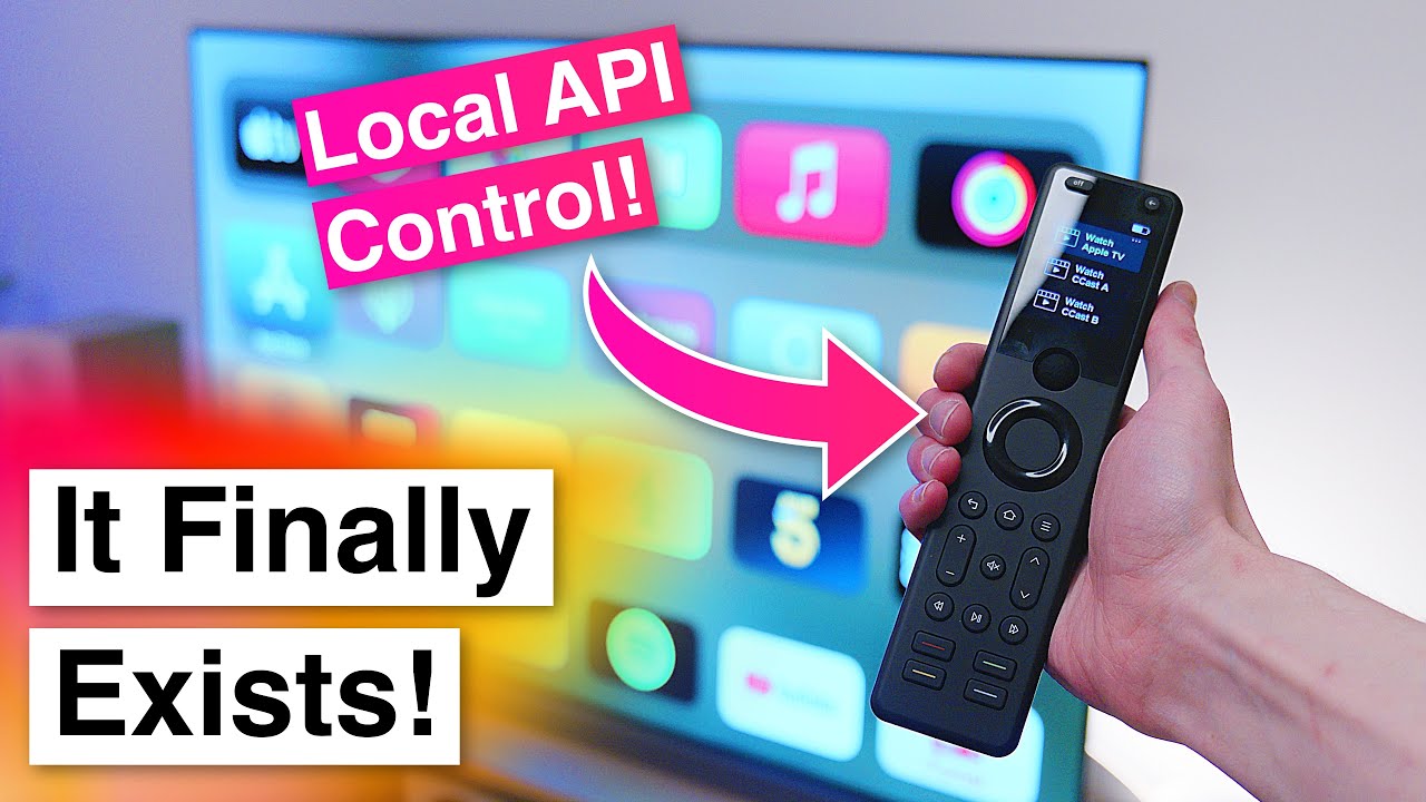 They Finally Made a Smart Remote with Local HTTP Device Control - Sofabaton X1S!