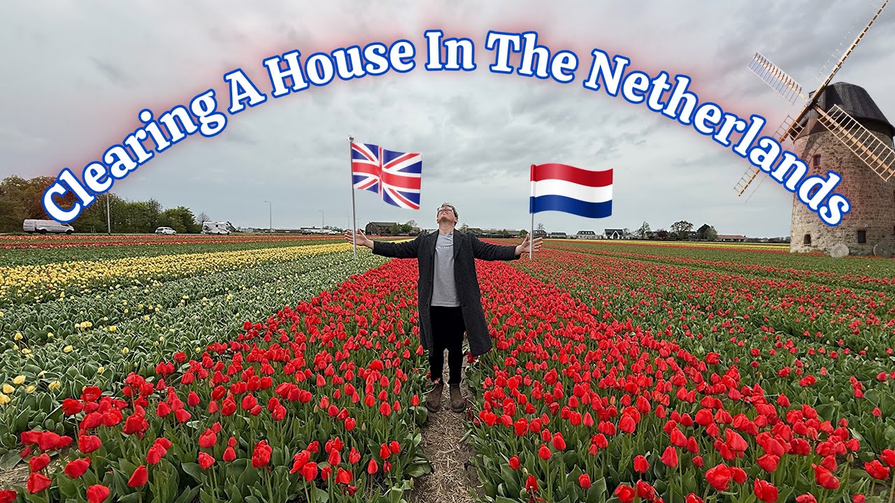 From The UK To The Netherlands To Clear A House & Visit One Of The BIGGEST Thrift Stores In Holland!