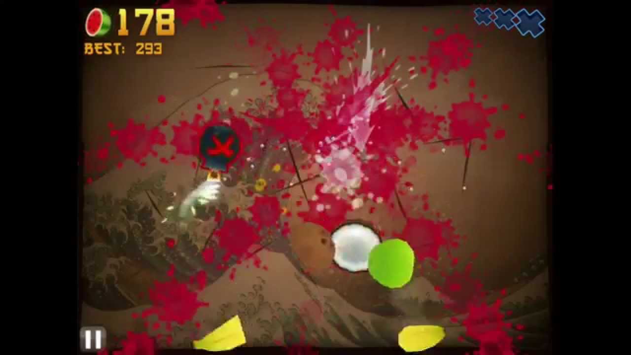 Fruit Ninja for iOS Gameplay