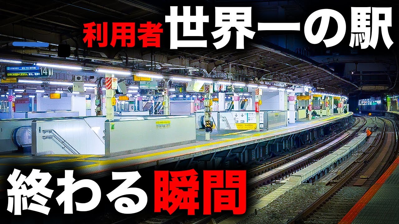 【非日常】世界一のターミナル、新宿駅を出発する最後の列車に乗ってきた｜終電で終点に行ってみた#26｜終電マスターが教える終電講座in新宿