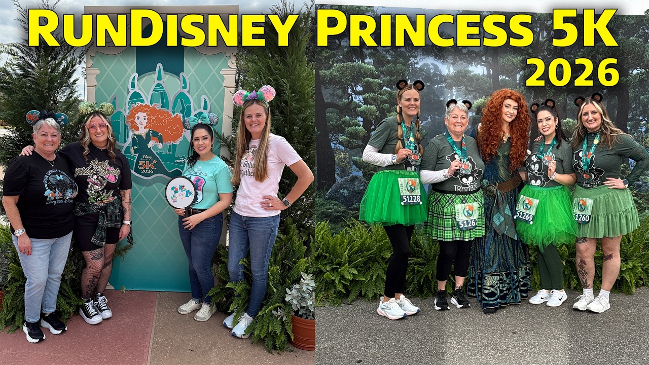 RunDisney Princess 5K Race & Expo - We Were Not Princesses This Year - Disney World 2026