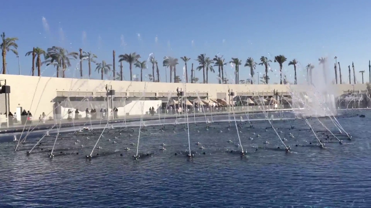 Musical Fountains show at Kuwait Opera - New Cultural Centre