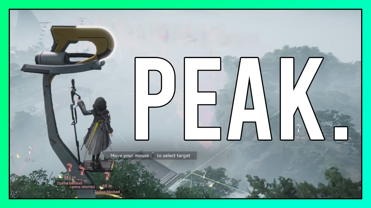 CLIMBING WULING PEAK (+Ziplines) | Endfield