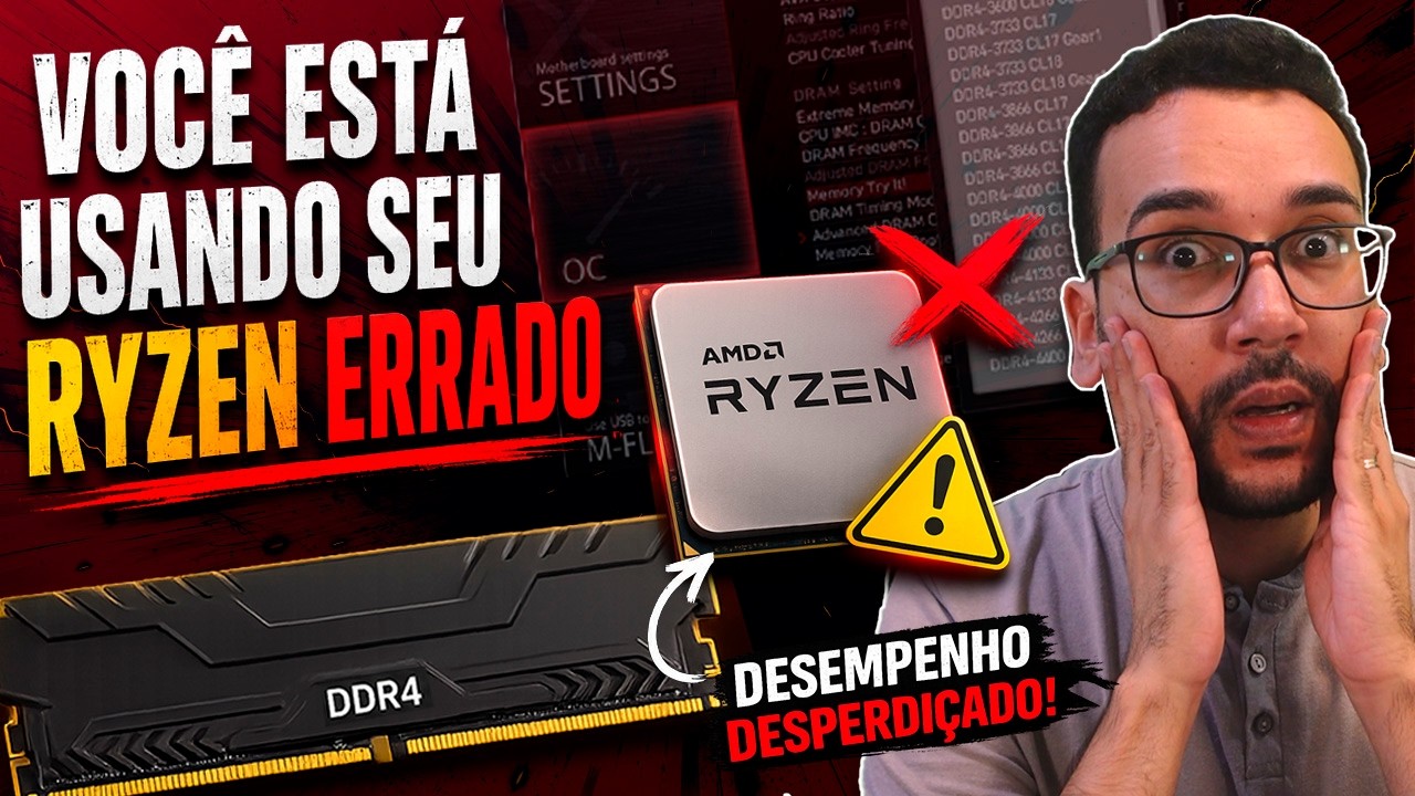 COBRAM R$500, Te ensino DE GRA&Ccedil;A! Overclock e Otimiza&ccedil;&atilde;o de RAM DDR4 em 2026