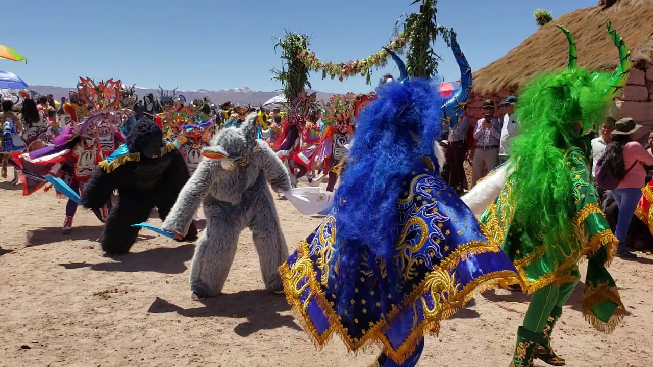 Diablada ciervos de la candelaria #dia 1🏔