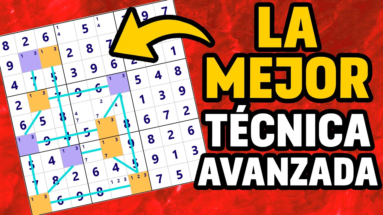 Aprende mi TÉCNICA FAVORITA para SUDOKUS DIFÍCILES | TUTORIAL | ¡COLORING! | #15
