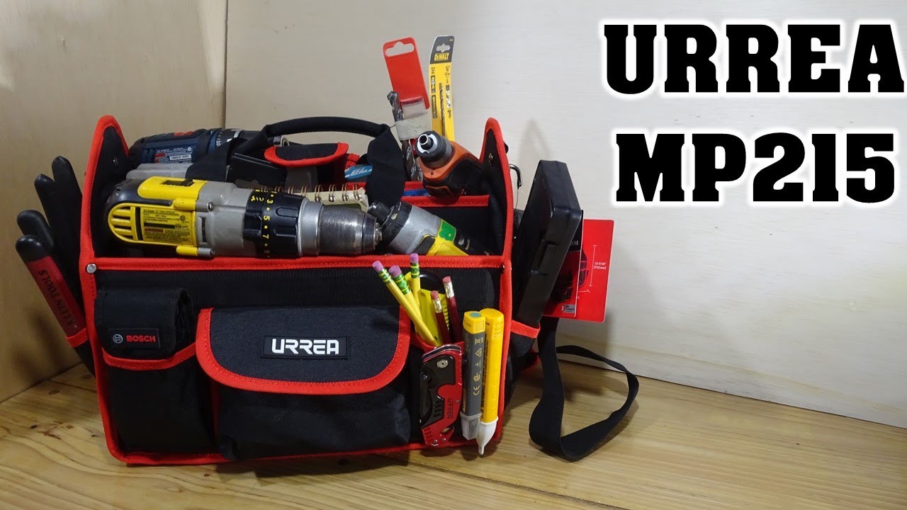 Urrea MP215 tool bag maleta portaherramientas Bosch Makita Black Decker Dewalt Stabila Husky tools