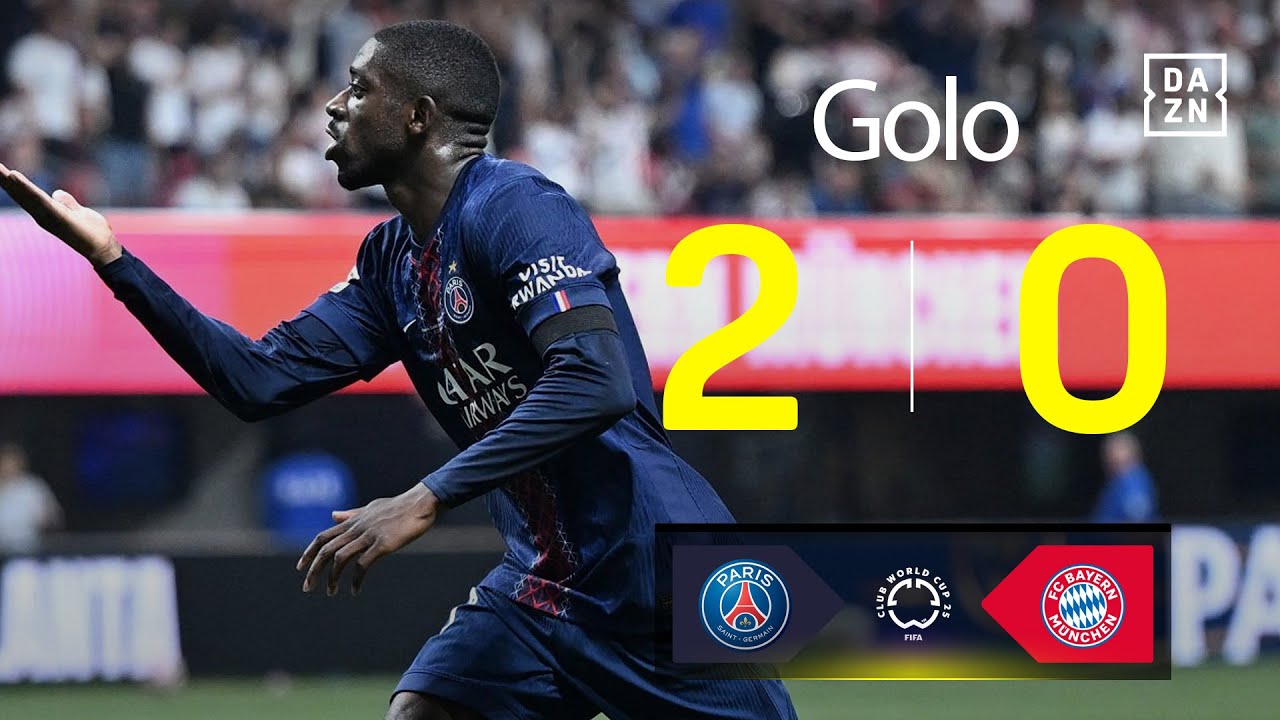 Golo de Demb&eacute;l&eacute; | PSG 2-0 Bayern | FIFA Mundial de Clubes