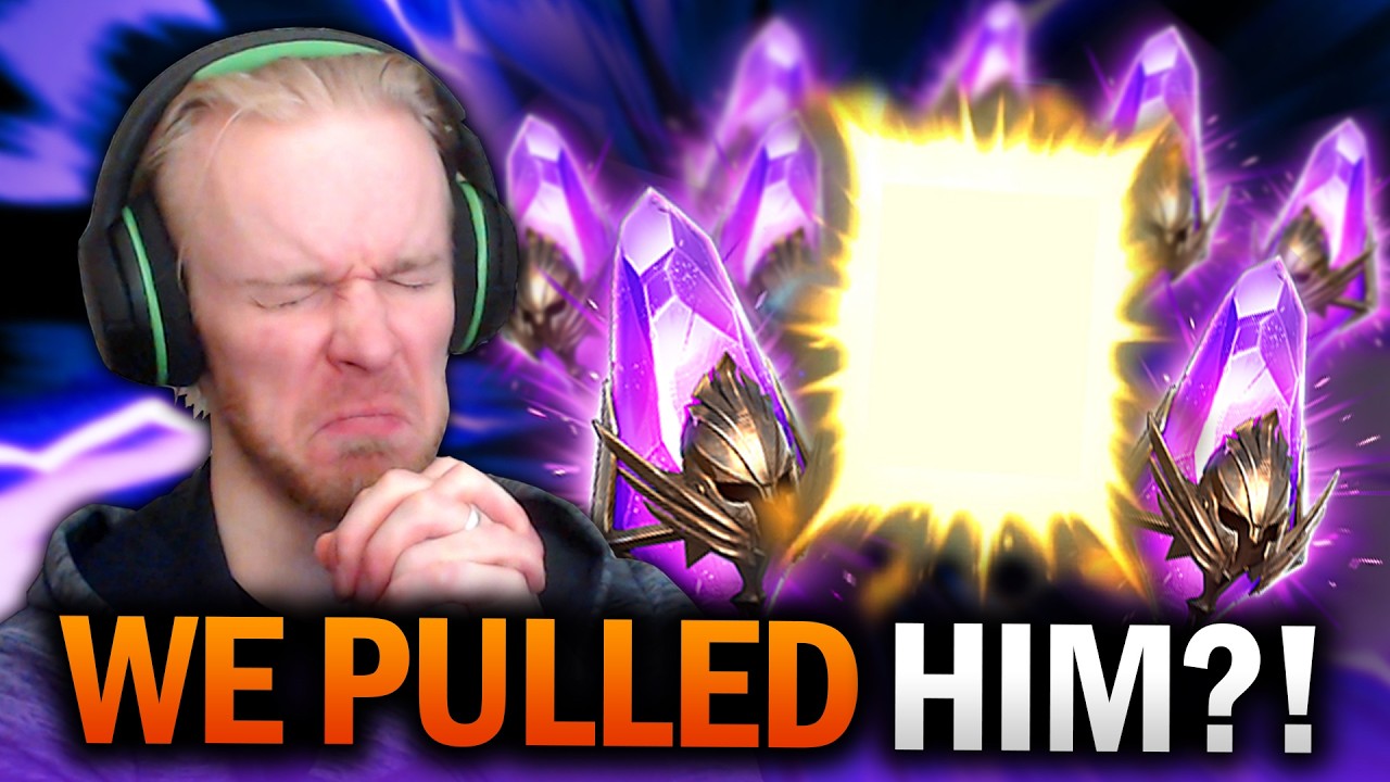 I PULLED ALL MY VOID SHARDS... and Got THIS LEGENDARY - Raid Shadow Legends