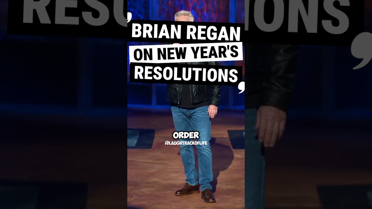 Brian Regan On New Year's Resolutions...#brianregan #comedian #standup #newyearsresolution #newyears