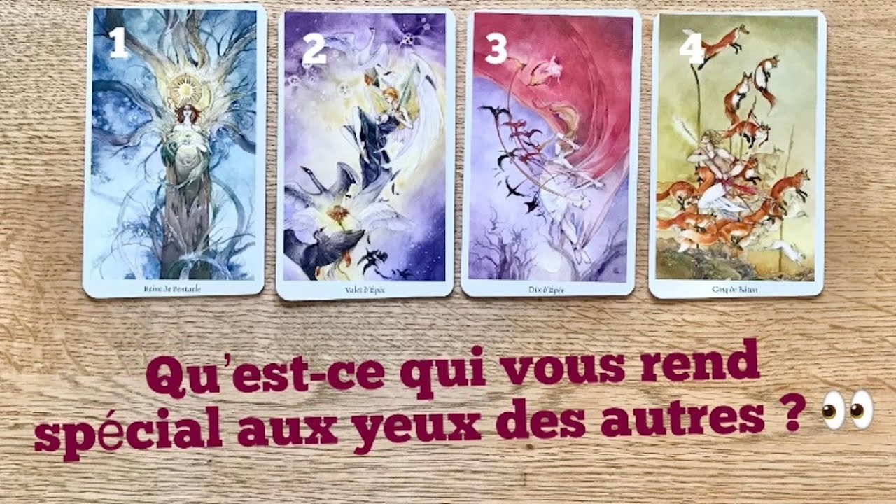 Qu'est-ce qui vous rend si spécial ? 🤔👀😊 Tirage choix