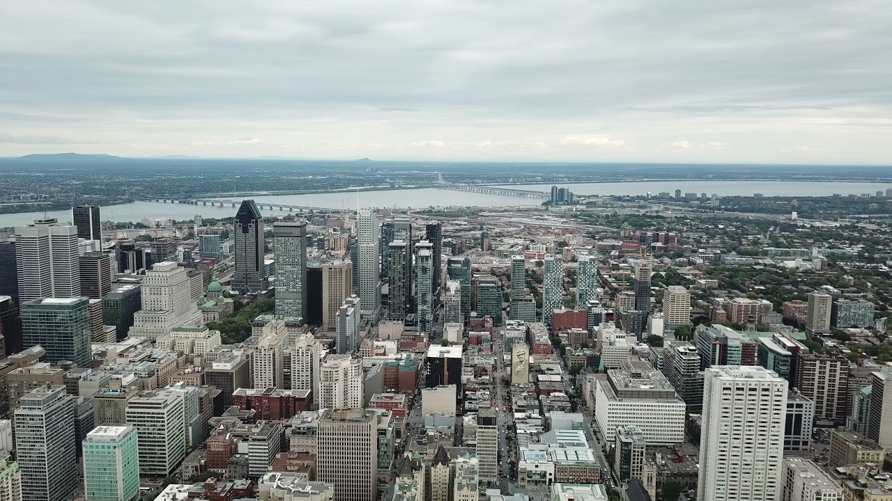 Viewpoint of Mont Royal, downtown side, 11set2021