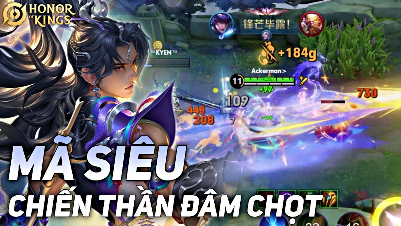 [ HONOR OF KINGS / VGVD ] GAMEPLAY M&Atilde; SI&Ecirc;U - QUẬY BANH TEAM ĐỊCH C&Ugrave;NG CHIẾN THẦN Đ&Acirc;M CHỌT