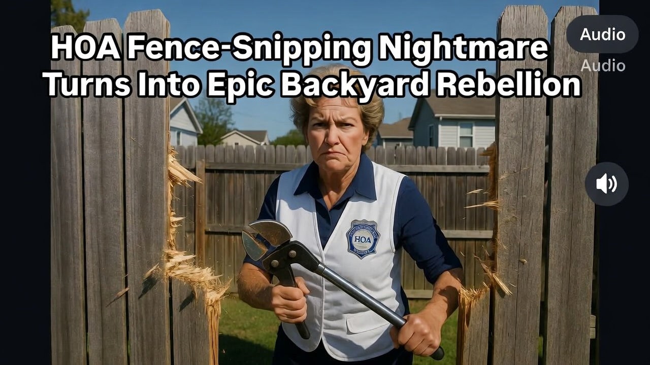 HOA Fence-Snipping Nightmare Turns Into Epic Backyard Rebellion