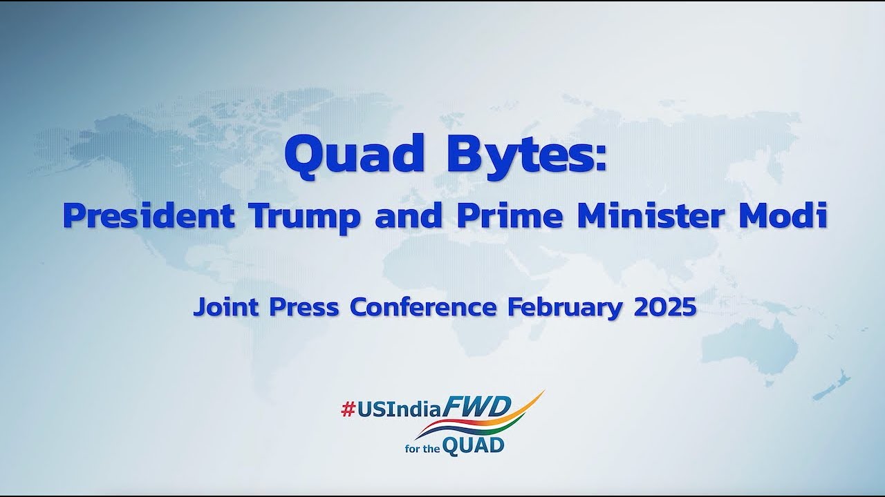 #June2025: #USIndiaFWD for the Quad | President Trump and Prime Minister Modi