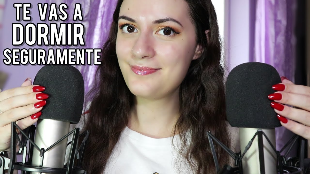 TE VAS A DORMIR SEGURAMENTE. |Cosquillas| EL ASMR
