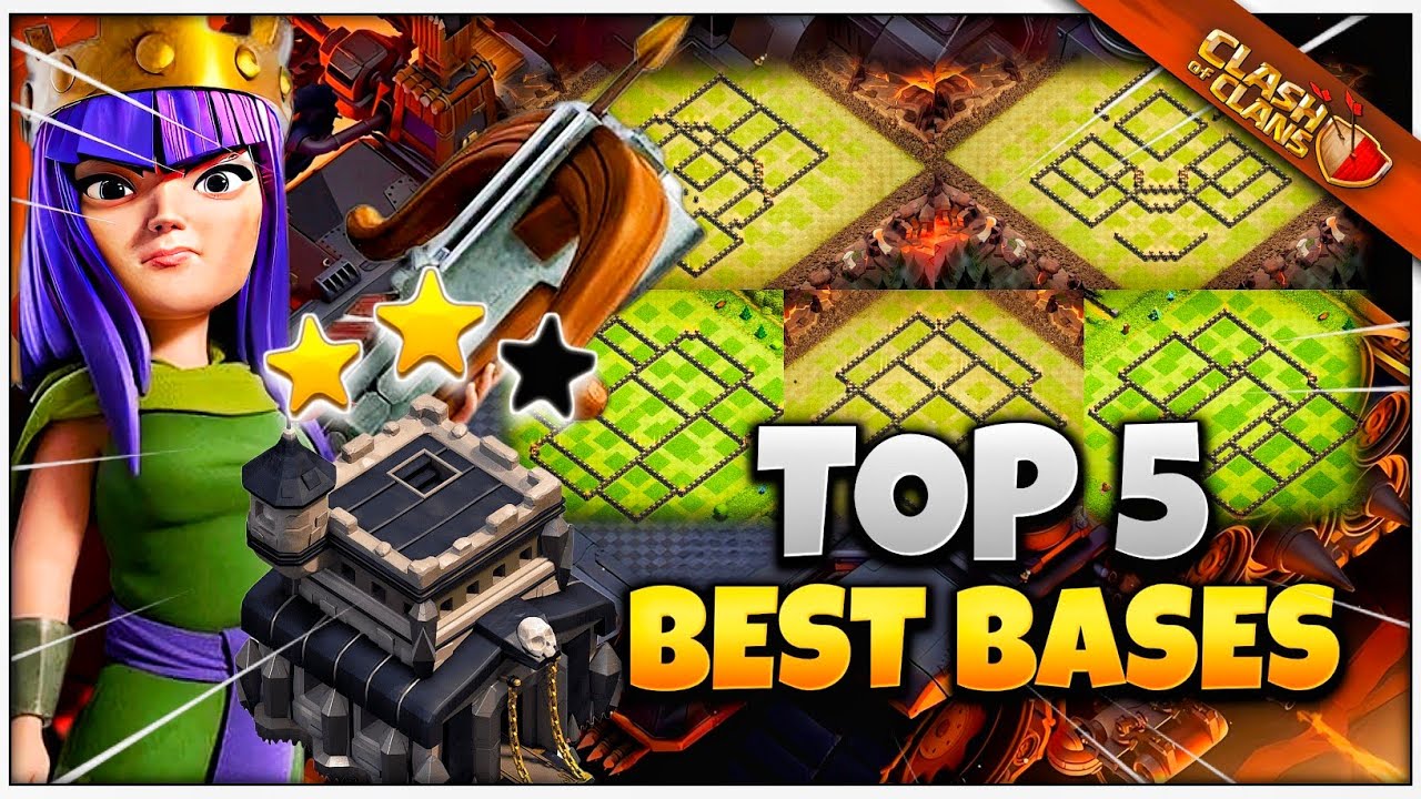 Top 5 th9 best bases | Clash of Clans