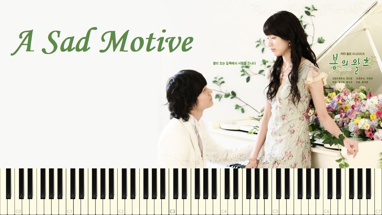 ♪ Spring Waltz OST: A Sad Motive - Piano Tutorial