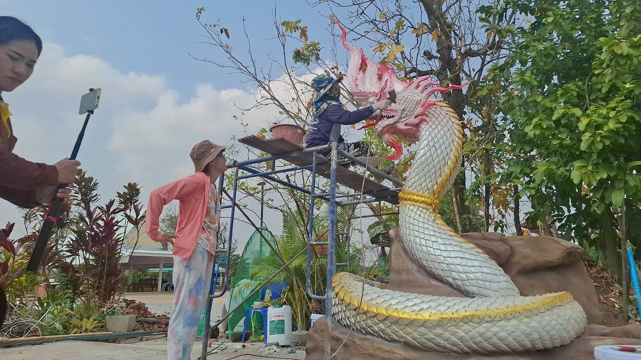 เมื่อป้าแต๋นมาตรวจงาน