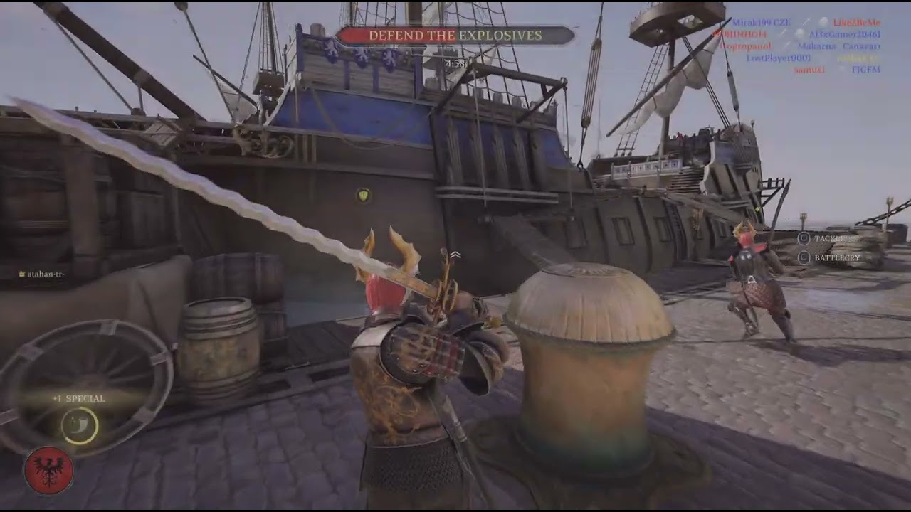Chivalry 2 , Galencourt map gameplay