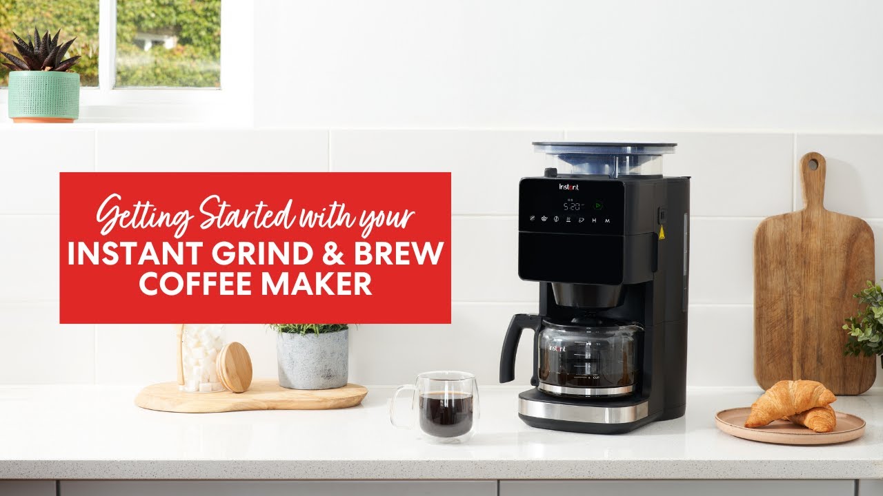 Getting to Know your Instant Grind and Brew Coffee Maker