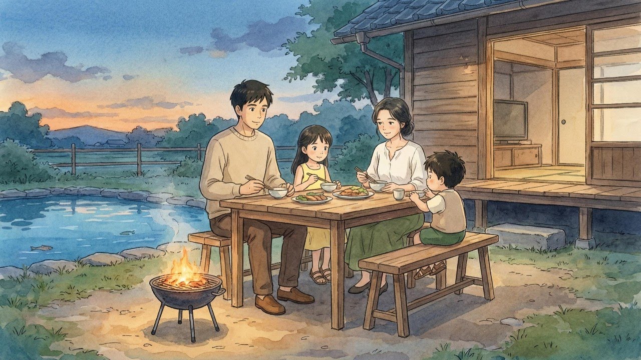 The House at the Top of the Mountain | Ghibli Anime Life