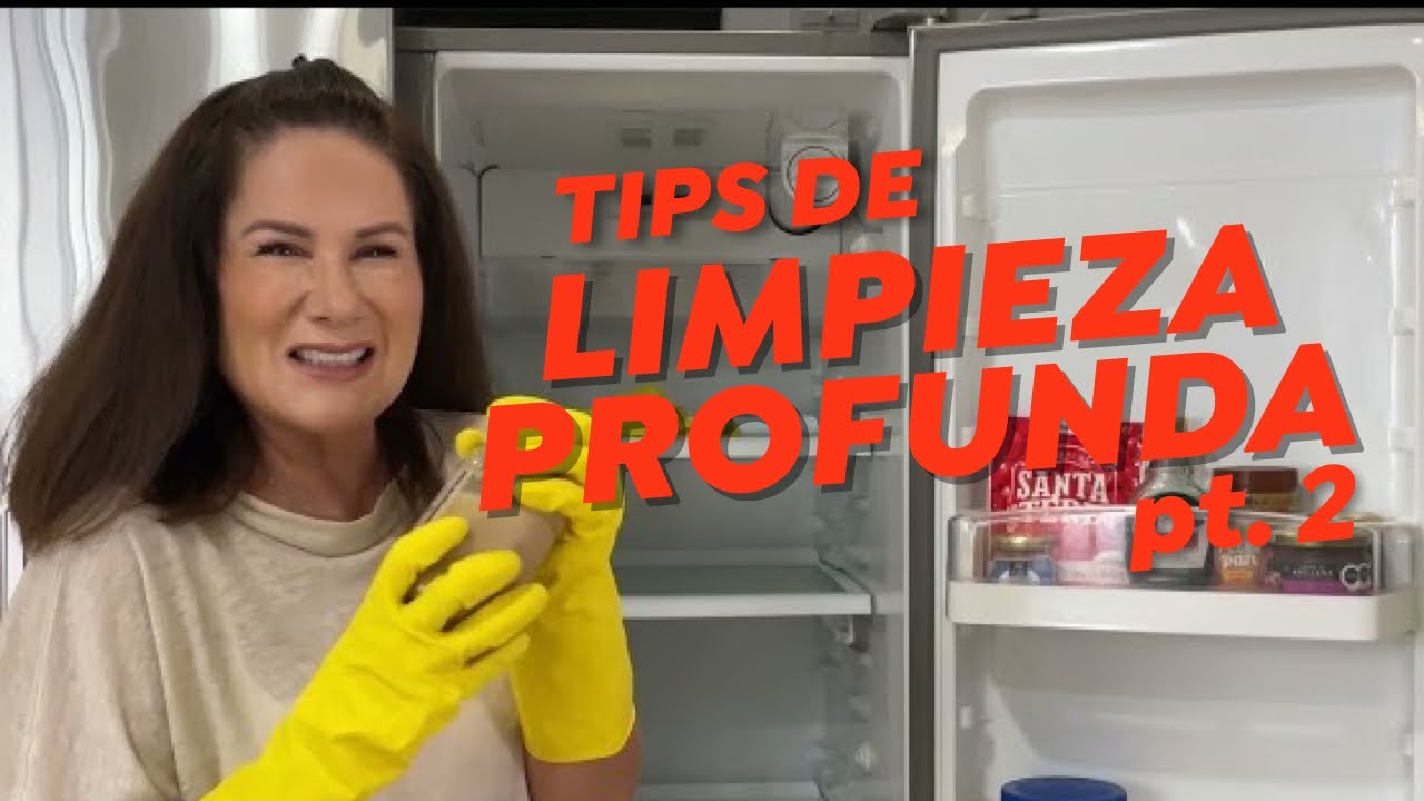 LIMPIANDO EL REFRIGERADOR (Mis TIPS de LIMPIEZA PROFUNDA Parte 2) #LadyTrapitos | Puro Glow