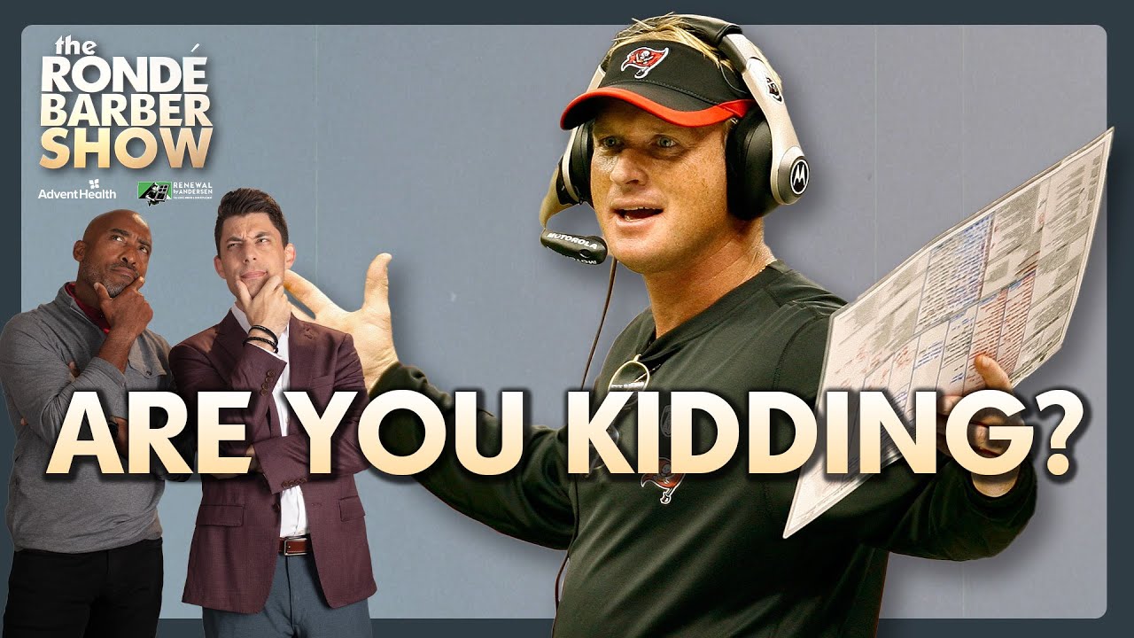 EXCLUSIVE: Ronde Barber Can’t Believe This Jon Gruden Tailgate Clip