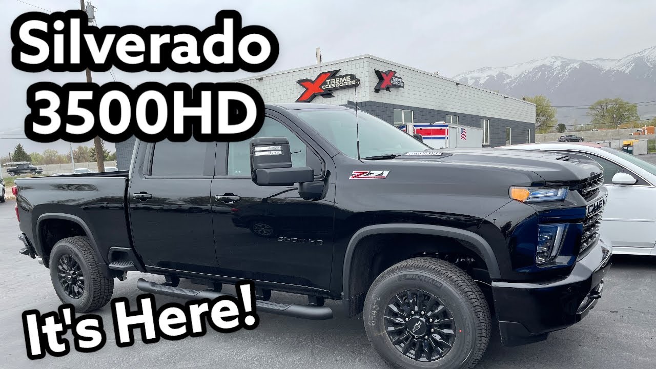 2022 Chevy Silverado 3500 HD LT Midnight Edition Has Arrived!