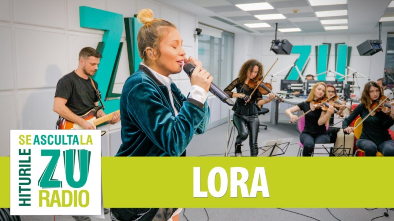 Lora - Rămas bun (Live la Radio ZU)