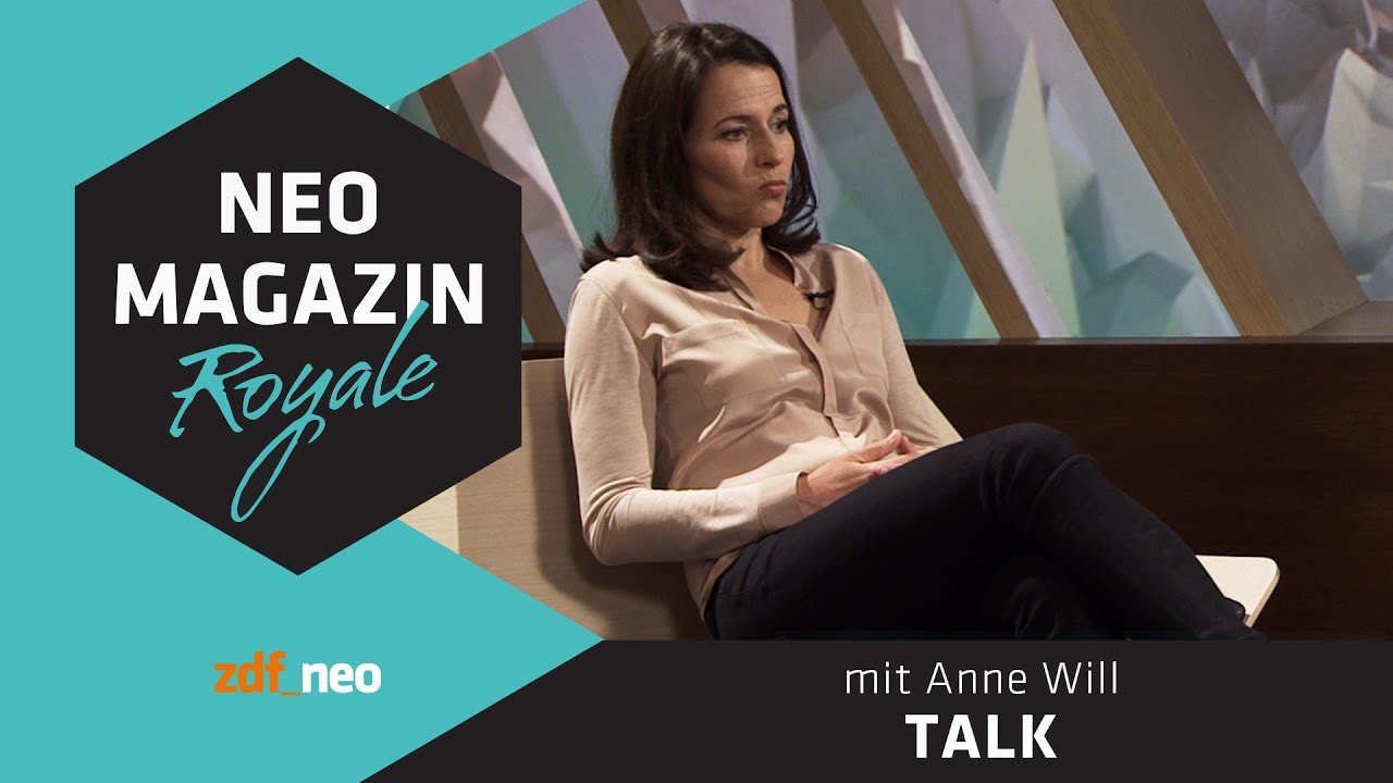 Talk mit Anne Will | NEO MAGAZIN ROYALE mit Jan Böhmermann - ZDFneo