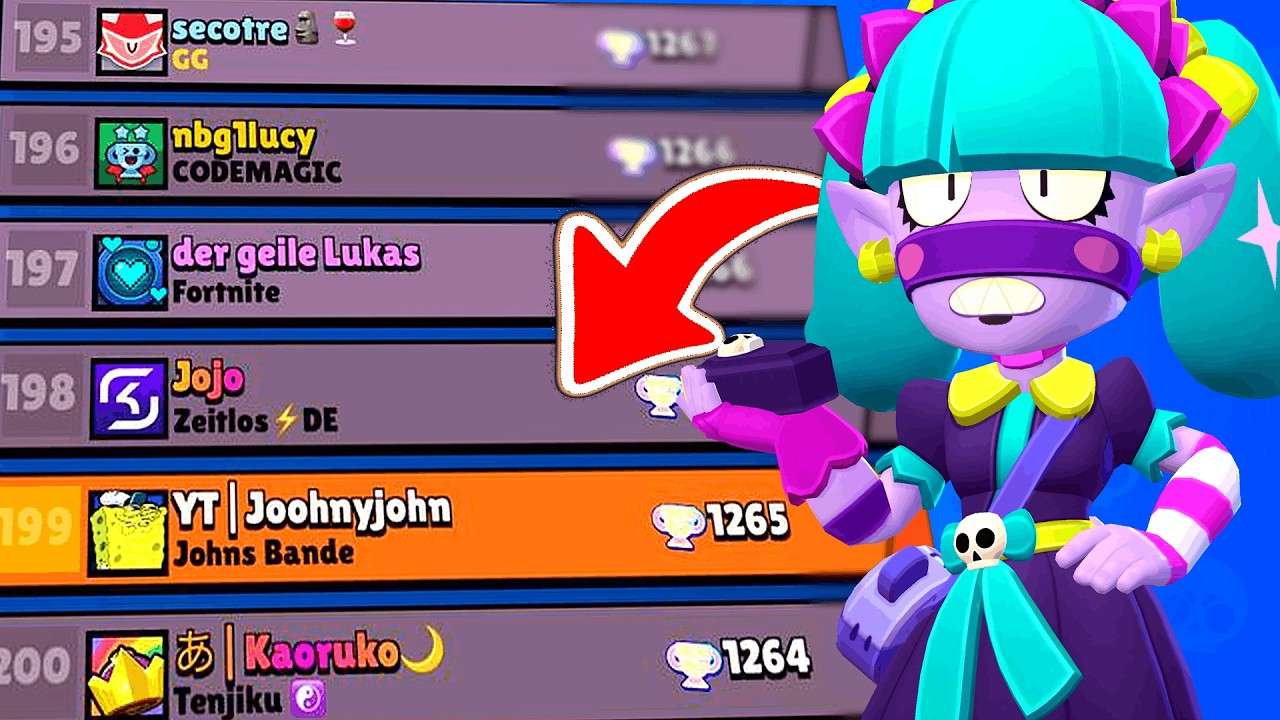 😍🏆Top 200 in BRAWL STARS?! - PRESTIGE PUSH mit EMZ! | Brawl Stars