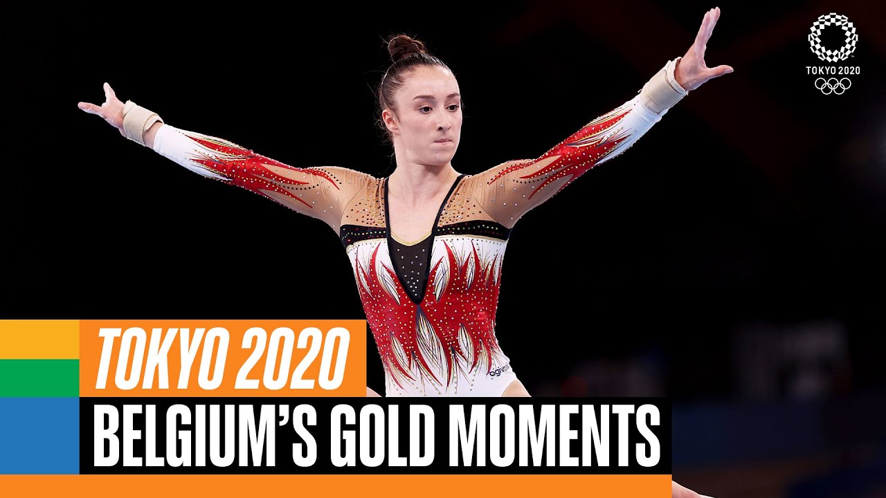 🇧🇪 🥇 Belgium's gold medal moments at #Tokyo2020 | Anthems