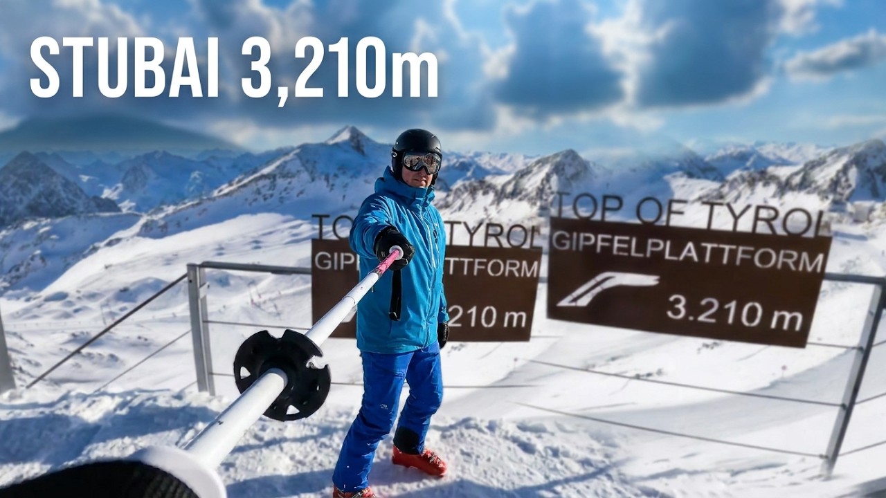 SKIFAHREN AM STUBAIER GLETSCHER