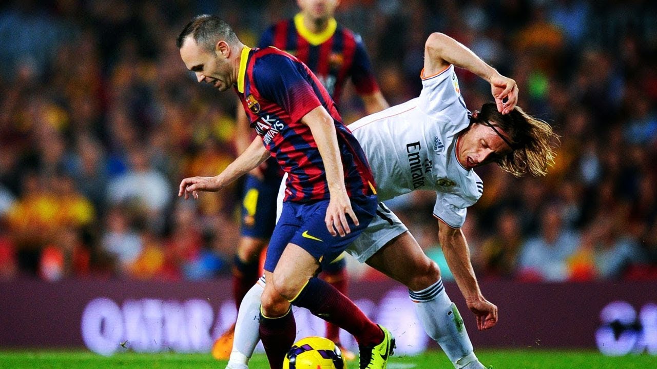Modric VS Iniesta | 2018 Best skills and goals