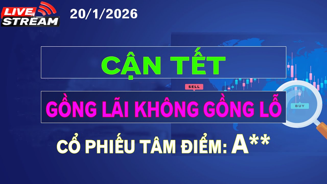 THỊ TRƯỜNG 20/1/2026: CẬN TẾT - GỒNG LÃI KHÔNG GỒNG LỖ
