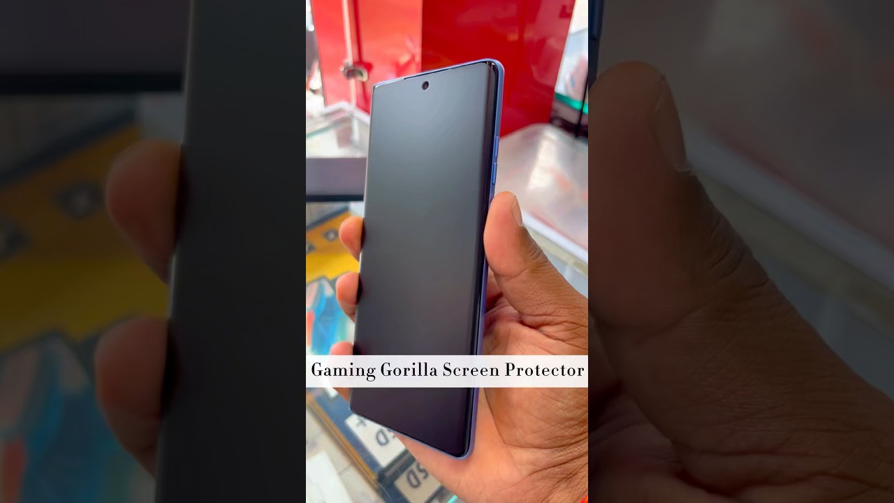 Gorilla Gaming Screen Guard Protector | Gaming Matt membrane | #shorts #trending #gaming #tranding