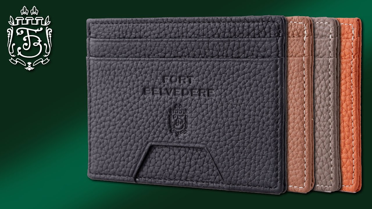 The Togo Leather Card Holder from Fort Belvedere