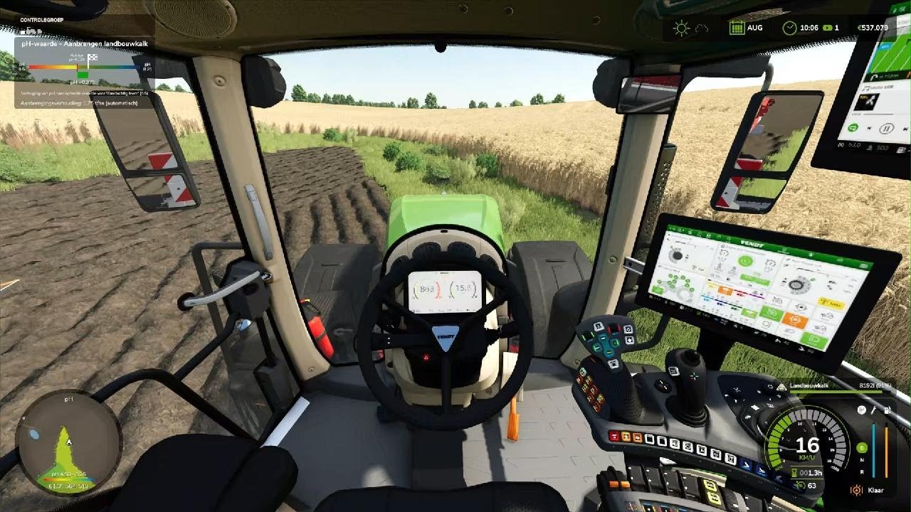 Landbouwkalk strooien - Lunow Mecklenburg Vorpommern #45 FS25 Westdijk-Farming