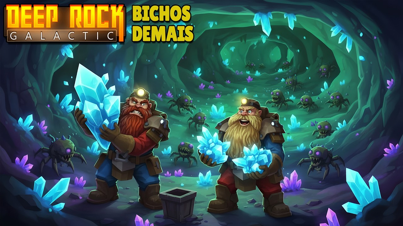 Deep Rock Galatic - Ser bem recebido é bom demais 7 aquarks #drg #deeprockgalactic
