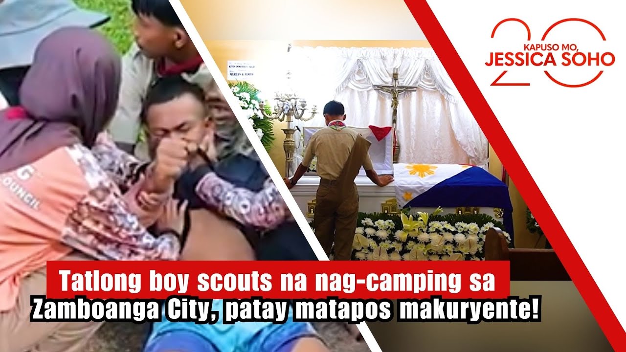 Tatlong boy scouts na nag-camping, patay matapos makuryente! | Kapuso Mo, Jessica Soho