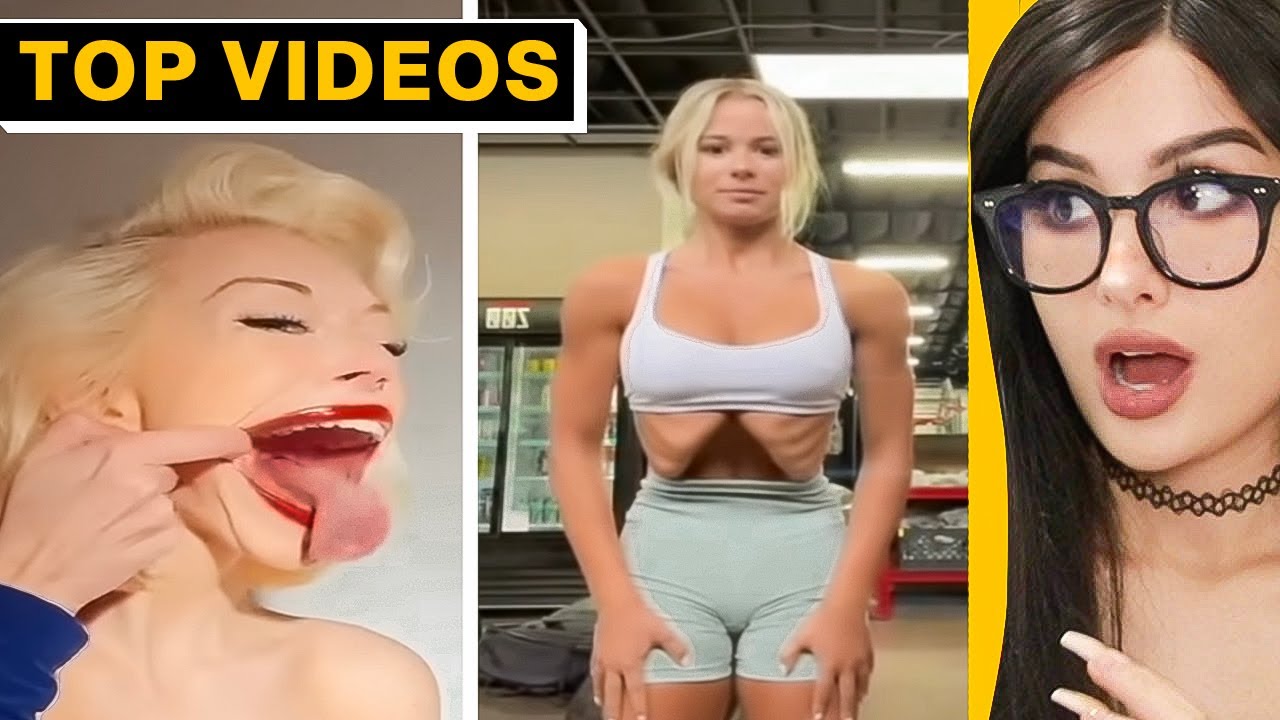 People With Unique Features On Tik Tok | SSSniperWolf