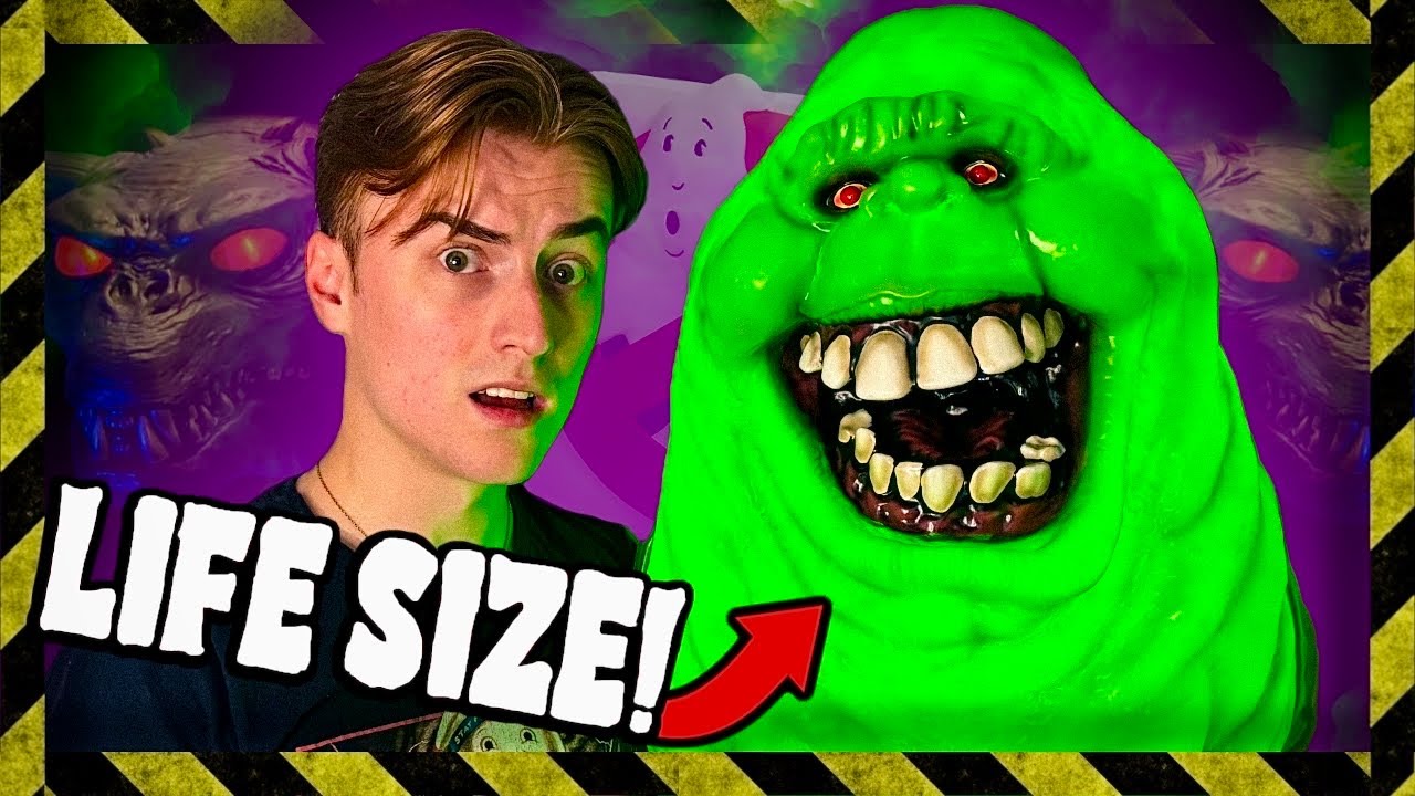 The ULTIMATE GHOSTBUSTERS Collectibles?! Trick or Treat Studios Light-Up Wallbreakers UNBOXING!