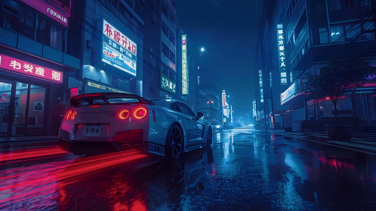 Osaka Rain & Rolling Thunder 🌙 Cozy Lofi for Study & Sleep