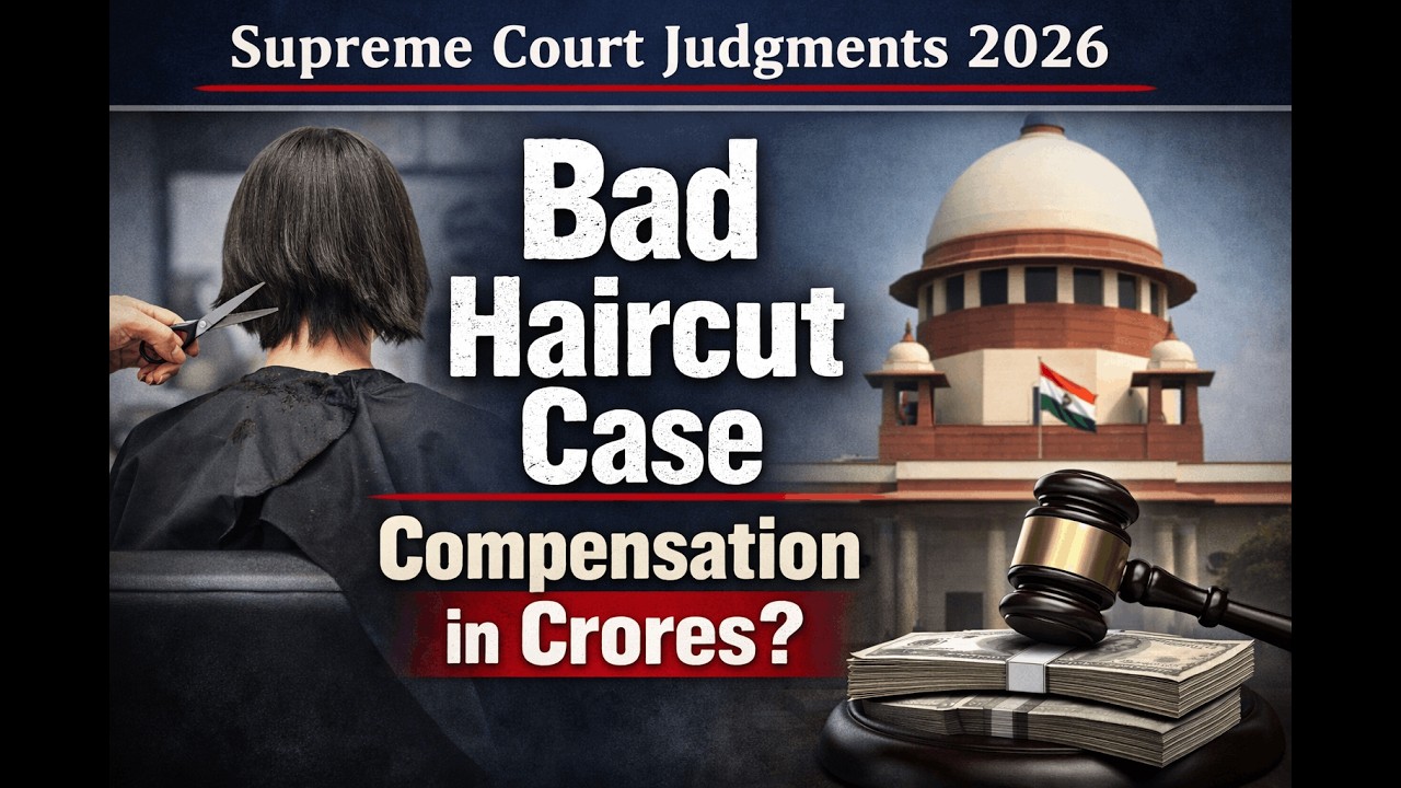 Bad Haircut Compensation Case II 2026 Supreme Court Judgment 31