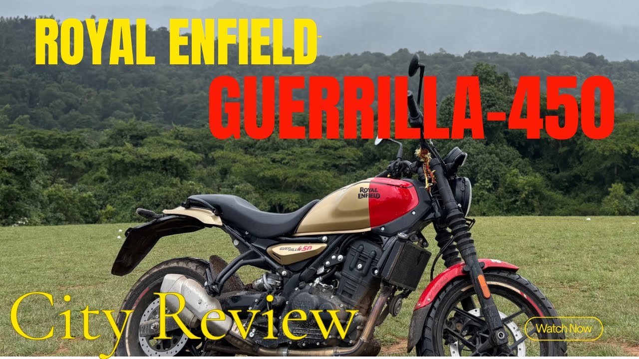 Royal Enfield Guerrilla 450 City ride review Traffic Performance & few reply to comments | BLR Road